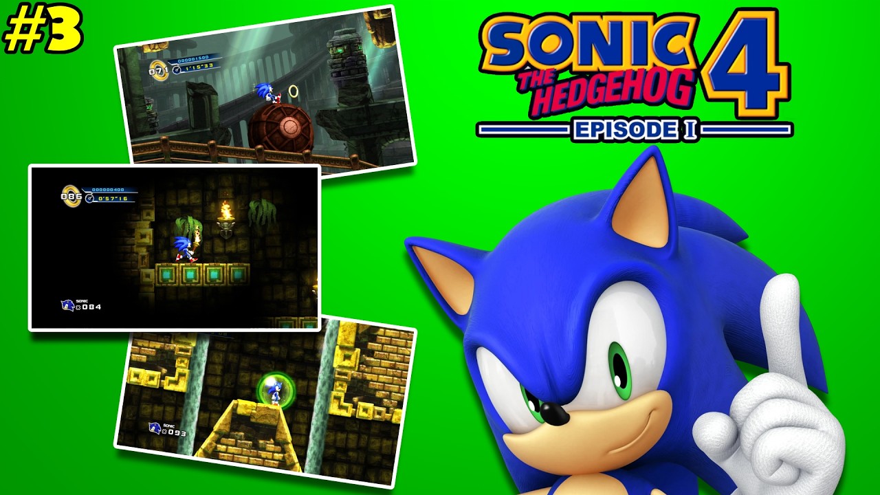 TIME TO GO UNDERWATER... | Sonic 4 Episode 1: Lost Labyrinth Zone