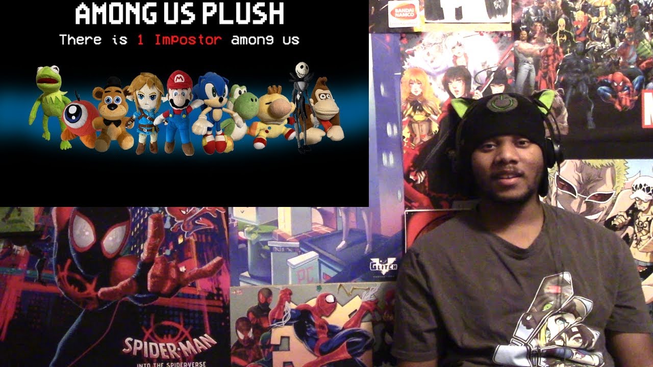 Phoenix Reacts To: AMONG US - PLUSH VERSION