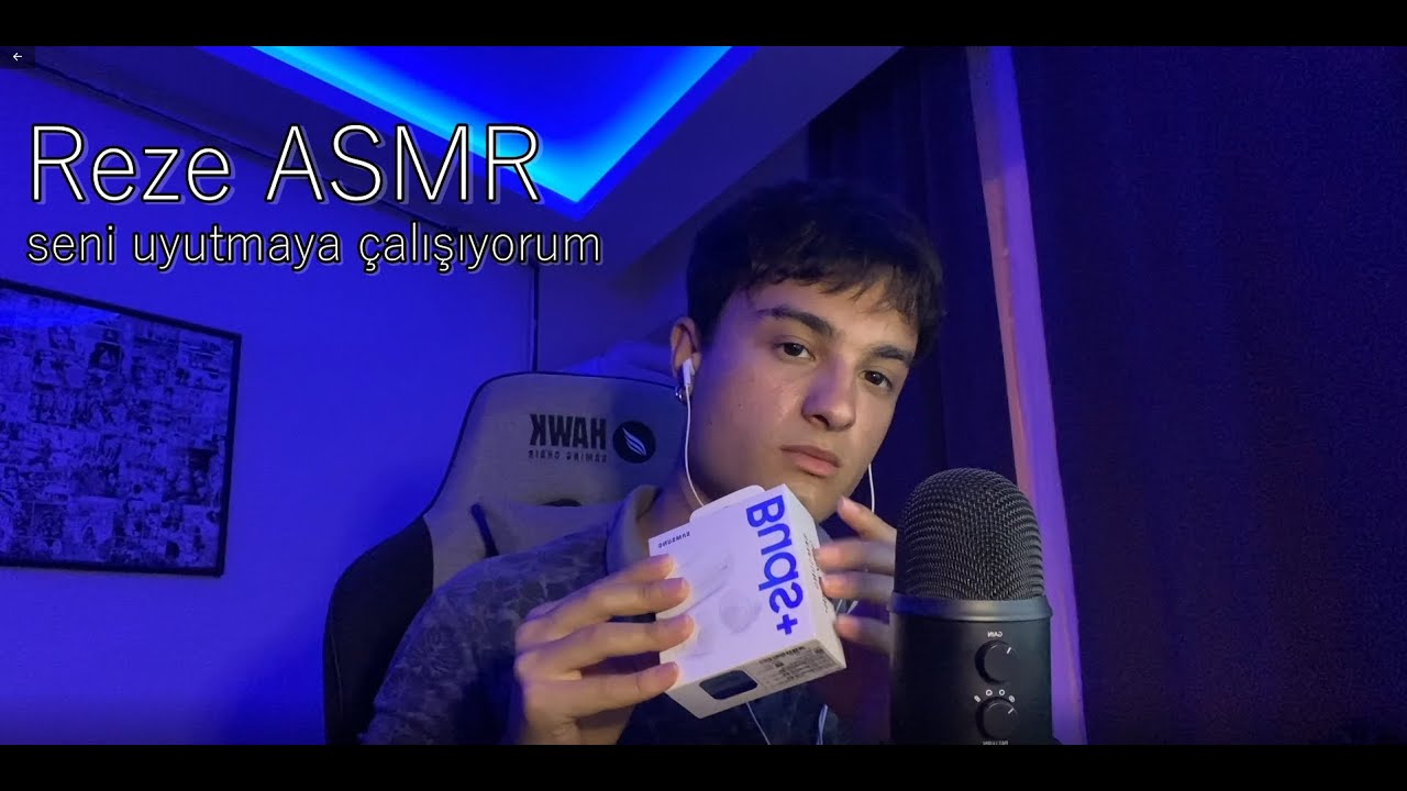 saçmalayarak seni uyutmaya çalışıyorum | Tapping, Mikrofon Scratching, Whispering | Türkçe ASMR