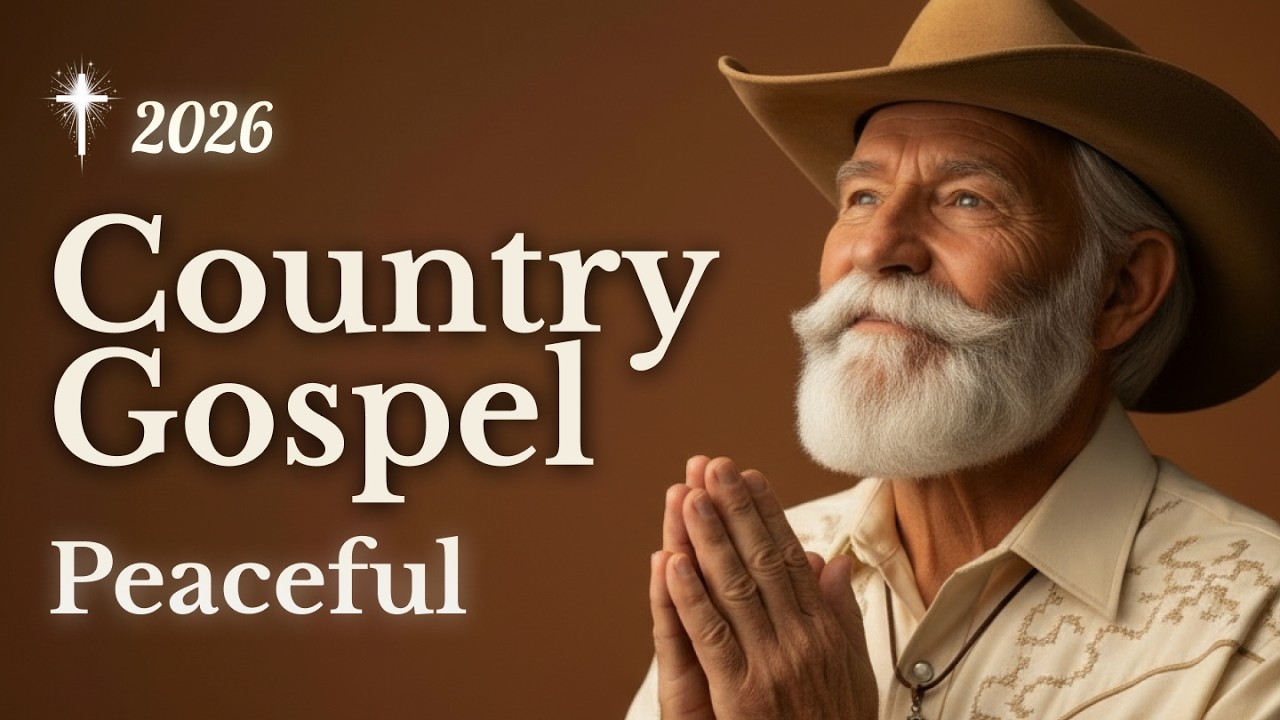 Relaxing Classic Country Gospel 🎵 | 1-Hour Healing I Christian Songs for Seniors 🇺🇸 I Old Hymns