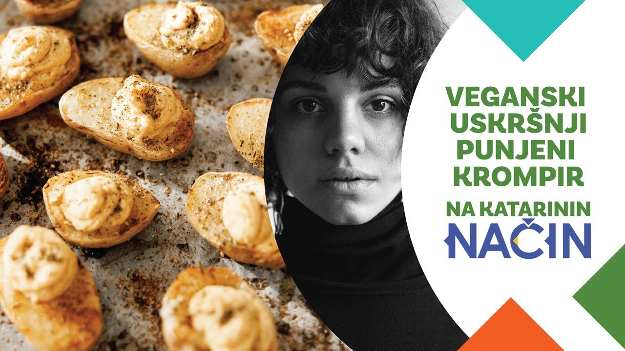 Veganski punjeni krompiri