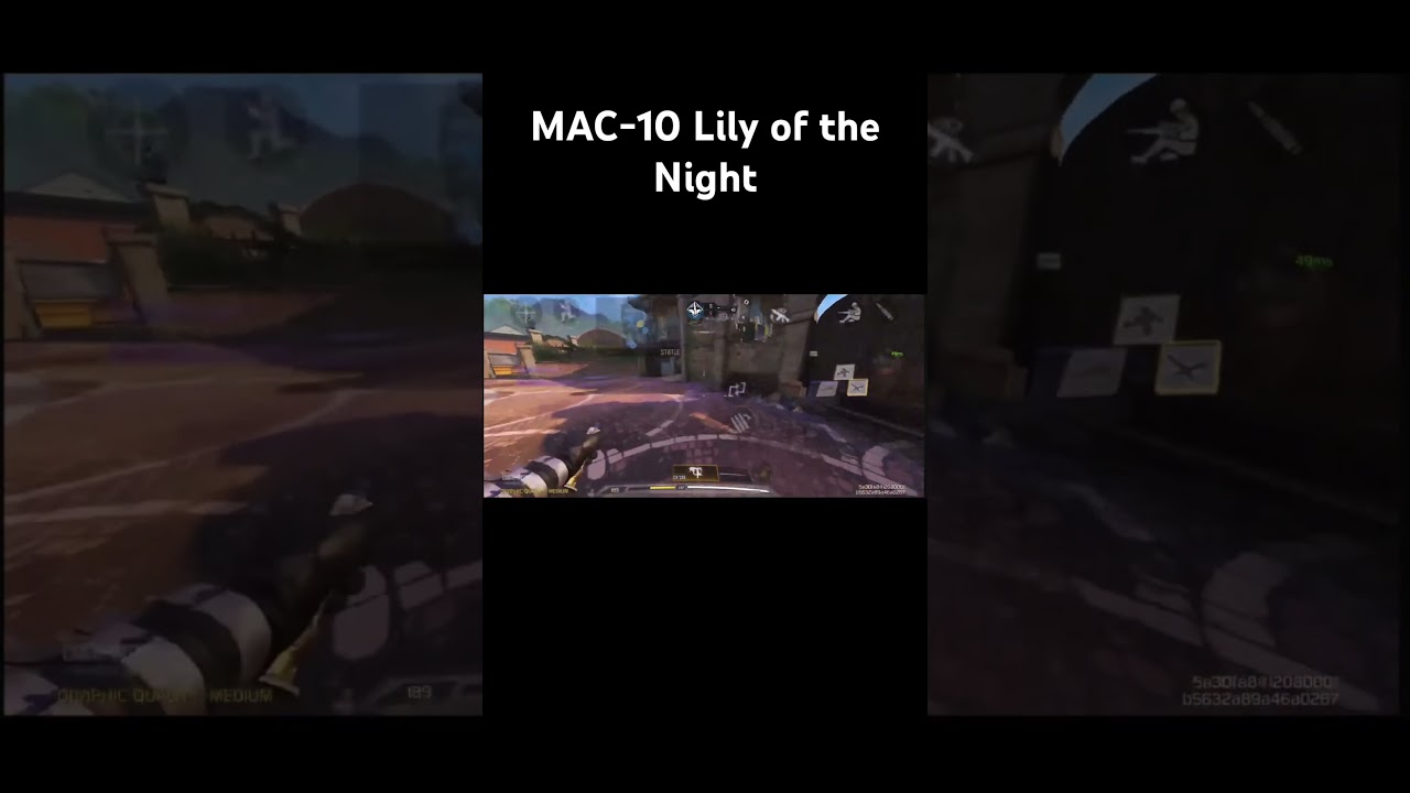 Mac 10 Lily of the Night #codm #codmobile #codmclips