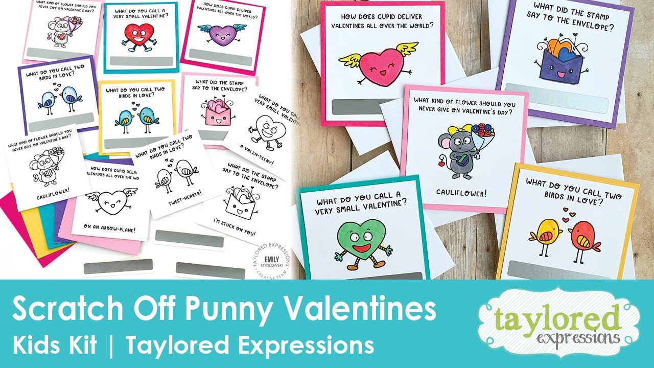 Valentine's Scratch Off Kid's Kit | Taylored Expressions