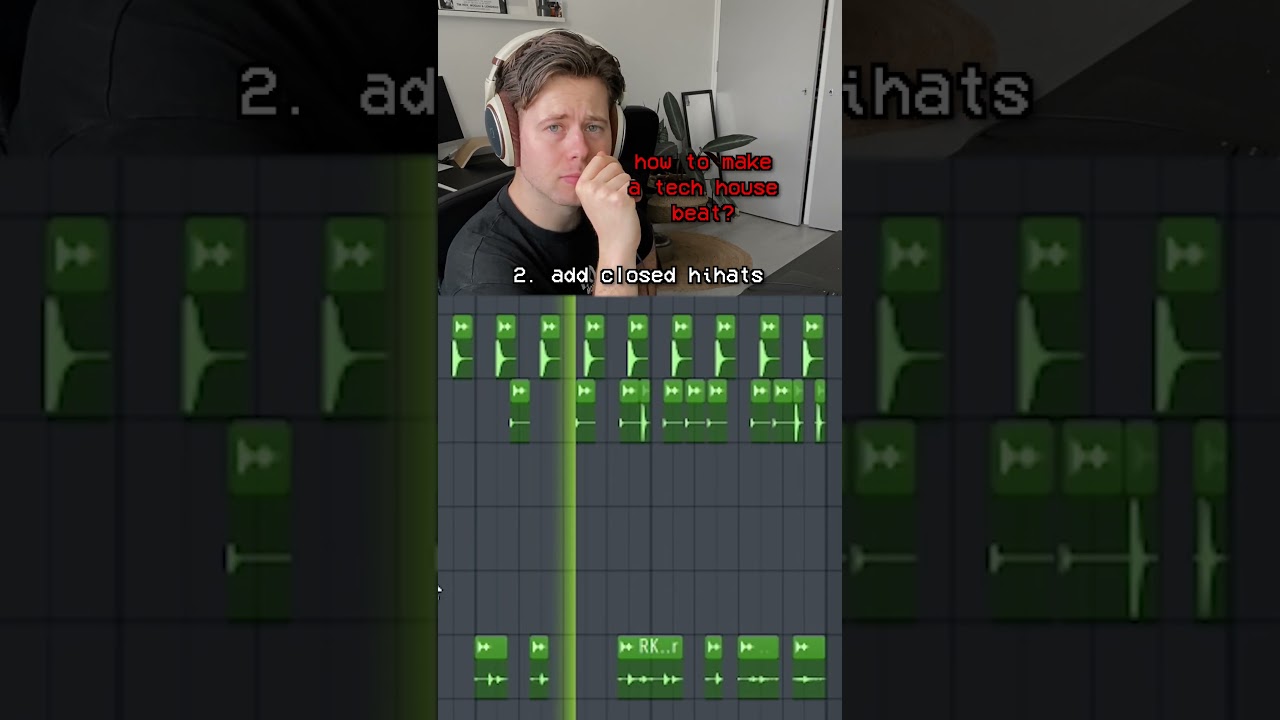 How to make a tech house beat? #tutorial #howto #producing