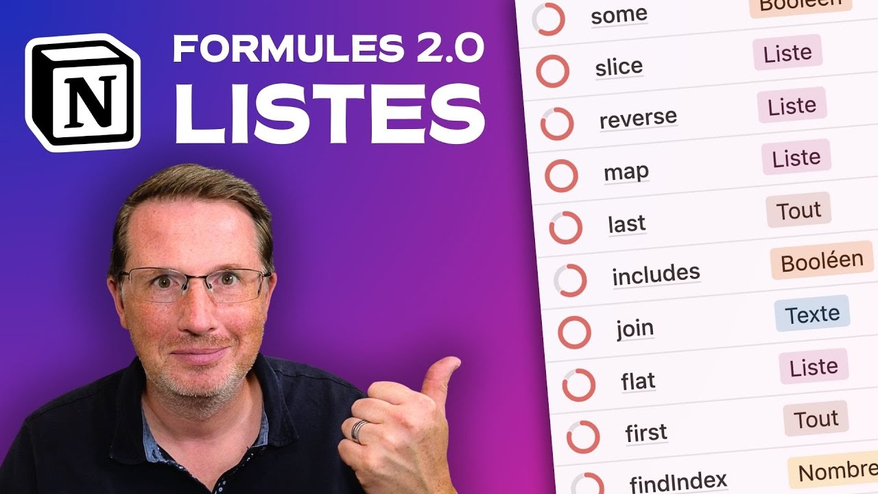 Les Listes : LA plus grosse nouveauté des Formules 2.0 de Notion