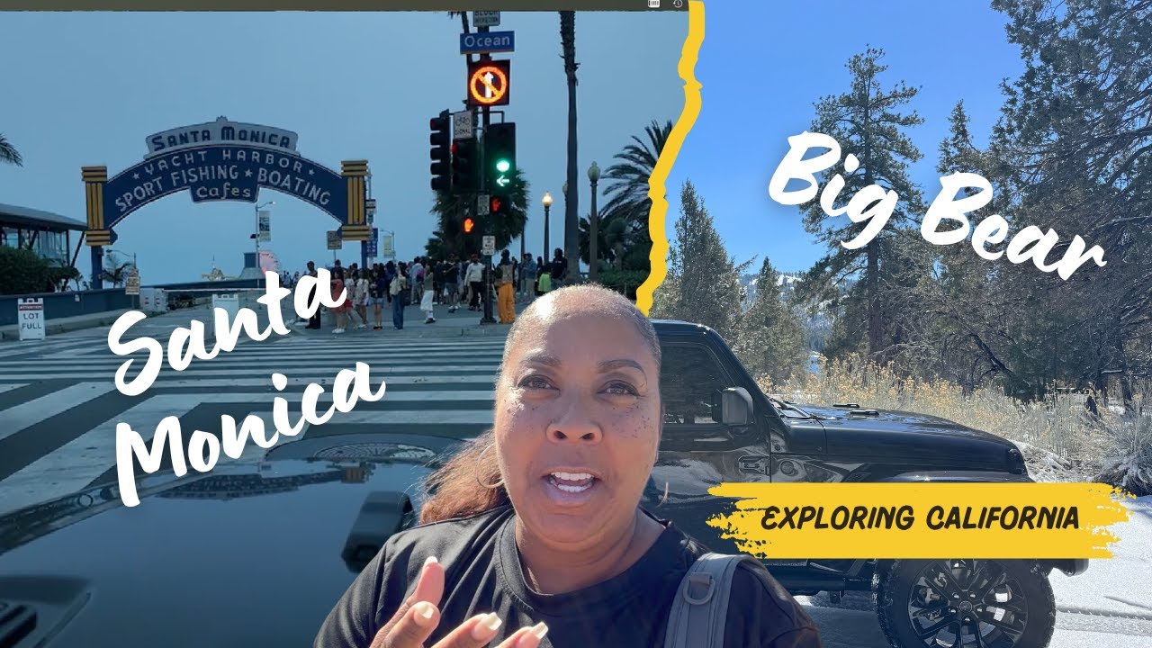 From the Mountains to the Beach – Big Bear to Santa Monica Adventure