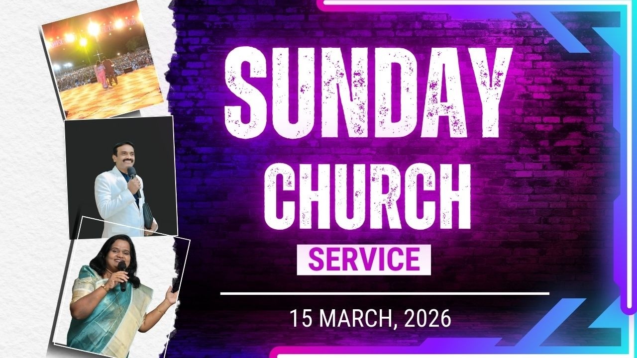 Sunday Church Service  | 15/03/26 | Pst. Sunil Gangawane | Vineyard Blessed Church