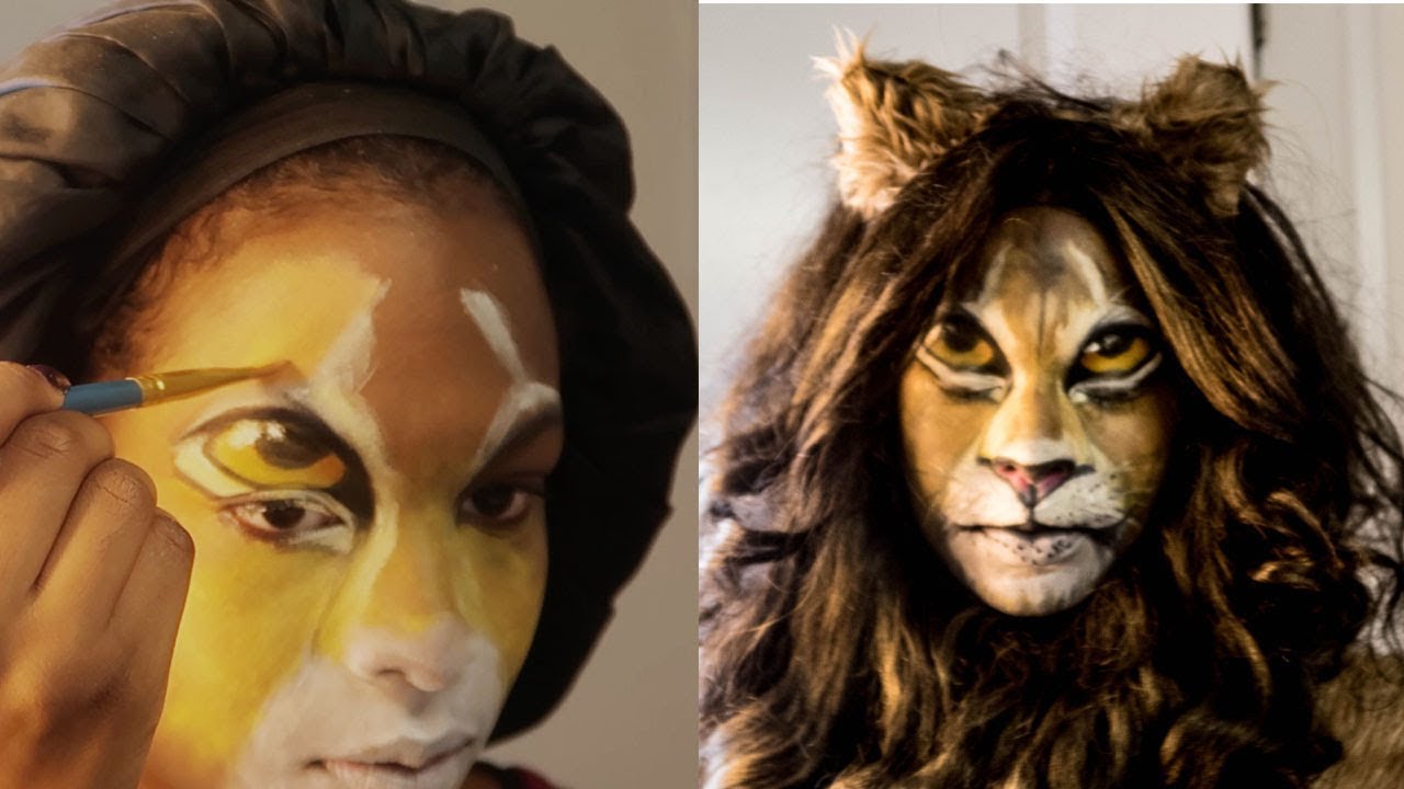 LION FACE PAINT 2020 | WATCH ME TRANSFORM INTO A LION