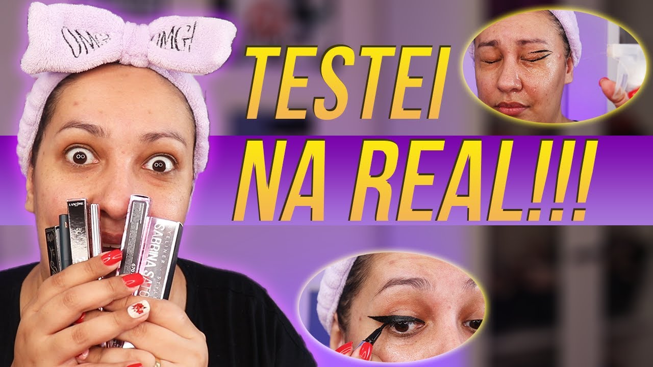 CANETAS DELINEADORAS (Marília Mendonça, MAC, Sabrina Sato, Lancome, KVD, Dapop) | Qual a melhor?