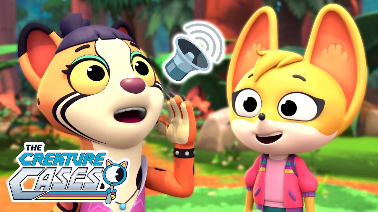 The Creature Cases - Wild Animal Noises | National Wildlife Week  | @Kidzuko​