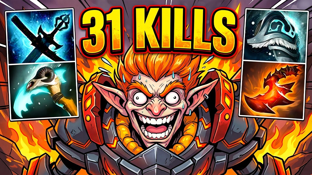 31 Kills Timbersaw !! Timbersaw Dota 2 OffLane Guide Gameplay Carry Build 7.41