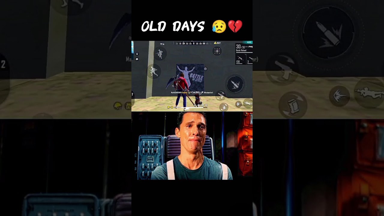 Back to old Days 🥺 Free fire Old memories 😔 #freefire #trending #shortsfeed