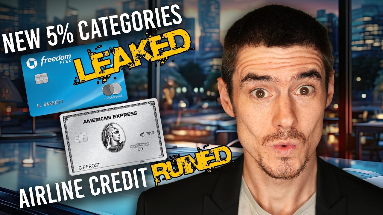 New Chase 5x Categories LEAKED + Did Amex Just RUIN this Credit?