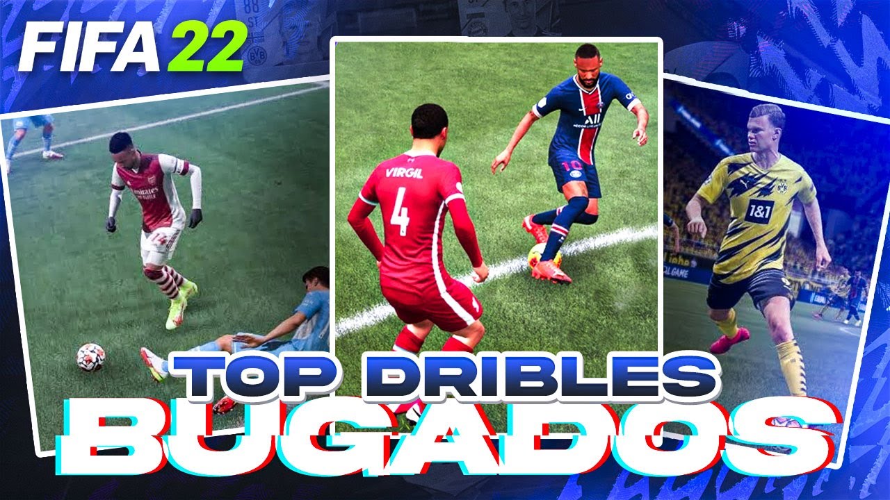 FIFA 22 | 💥TOP DRIBLES BUGADOS, FÁCEIS E EFICAZES FUT 22 😍😱 || LINKER ||