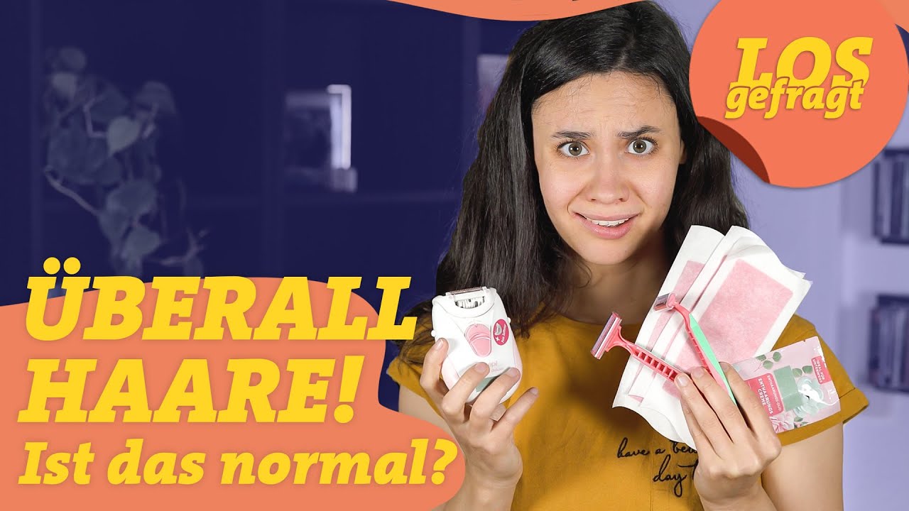 Schamhaare, Pohaare, Oberlippenbart😱 Überall Haare!  | Losgefragt