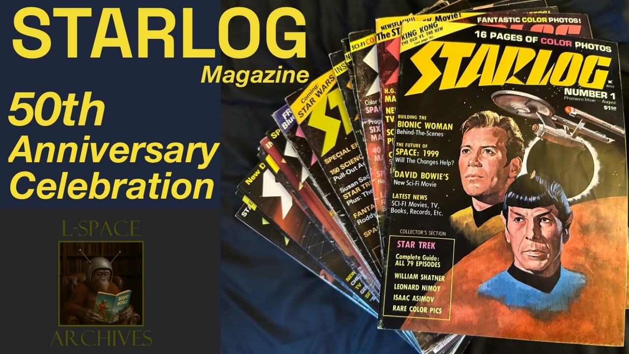 Starlog Magazine Turns 50 - Issue #1