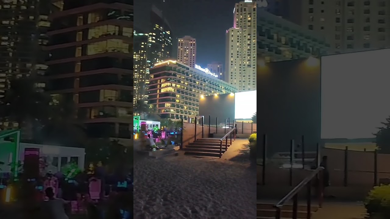 #Dubaieye #marinabeech #dubainightlife #dubai #travel #beech #viralvideo #viralreel