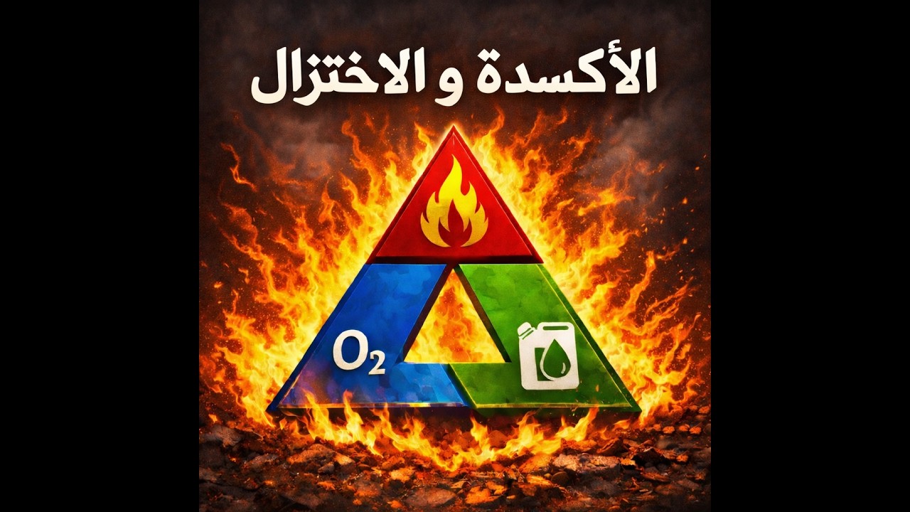 علوم الدرس الثالث الصف الثاني الاعدادي الاكسده و الاختزال