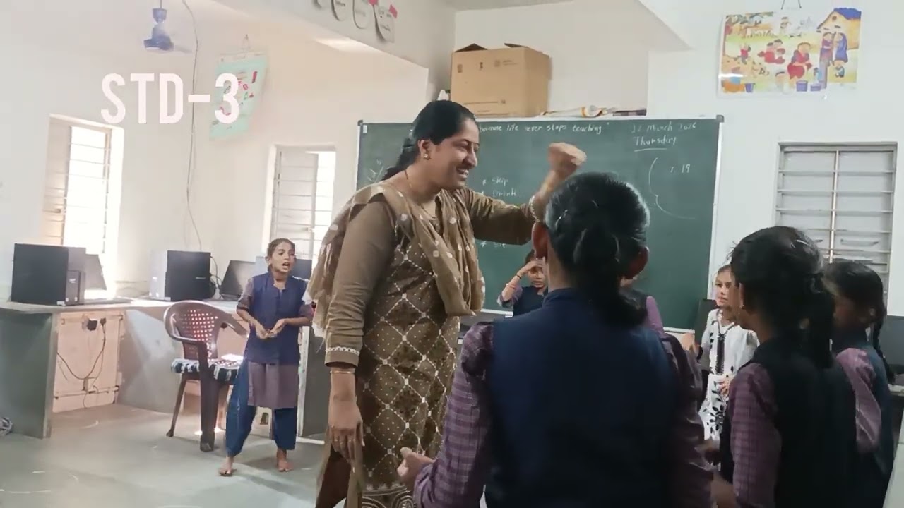 STD-3, ENGLISH, L. O. 3 19...Daily Actions..... 
