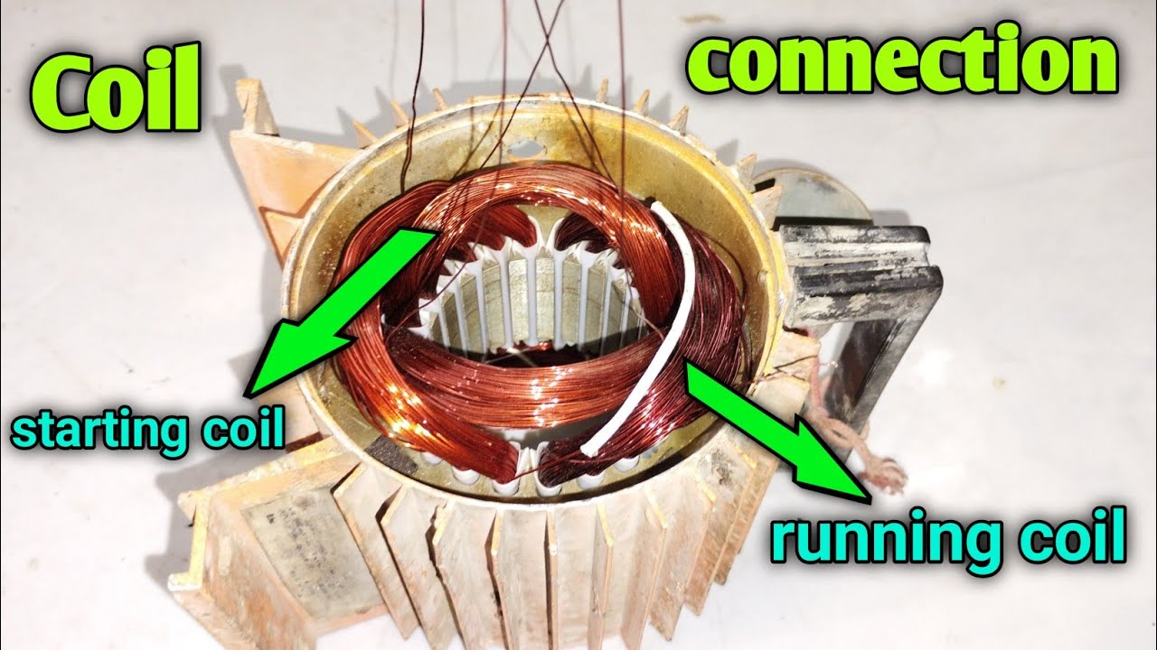 0.5 hp motor winding connection | half hp motor winding connection | pani motor winding connection