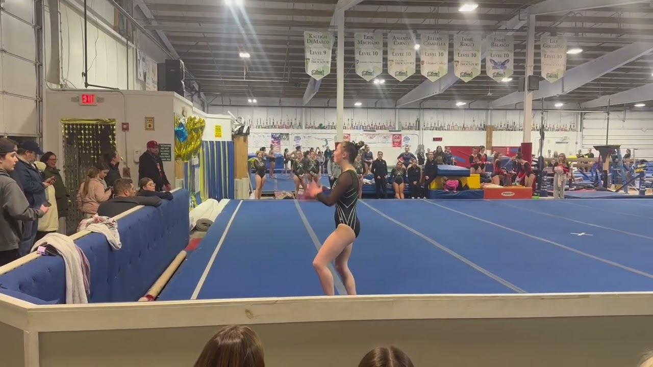 Mansfield vs N. Attleboro-Dual Meet, Floor Routine, Ava Redding