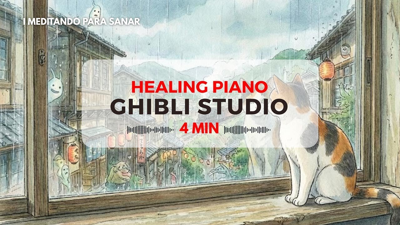 🎧 EP 21 | The cat that watched the rain | japanese music | for rest #music #sleep #focusmusic#relax
