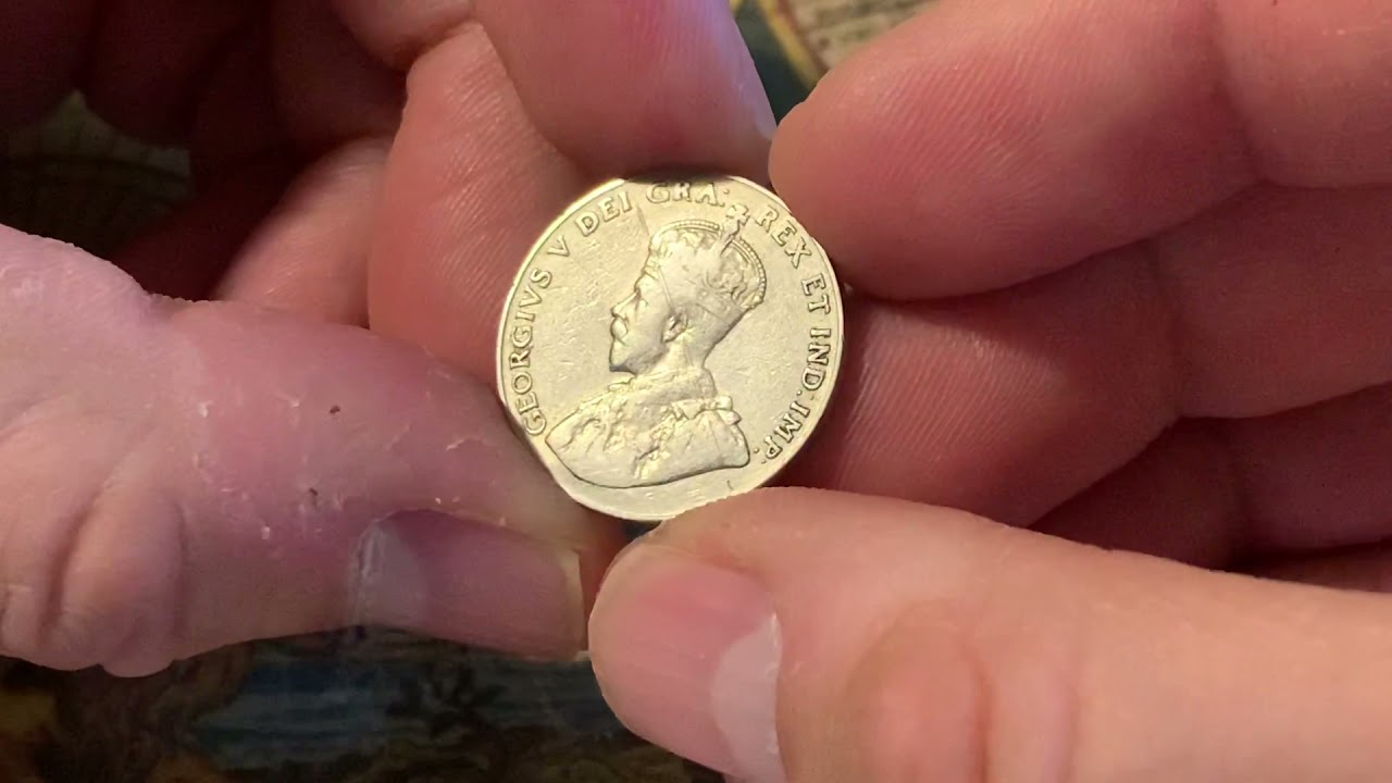 🇨🇦🍁🇨🇦 Moneda Canadiense 🪙 de 5 Centavos hecha de Nickel ...🇨🇦🍁🇨🇦
