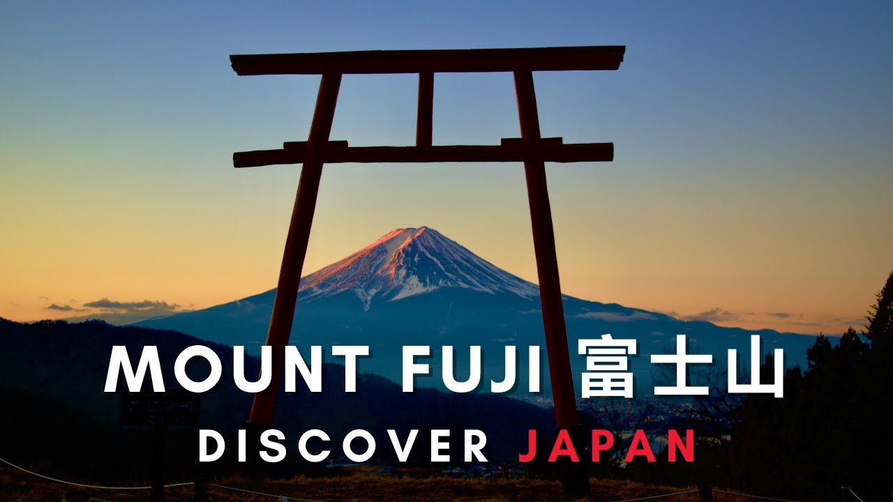 The sacred mountain of Japan, Fuji-san - Discover Japan (4K Drone video) #japan
