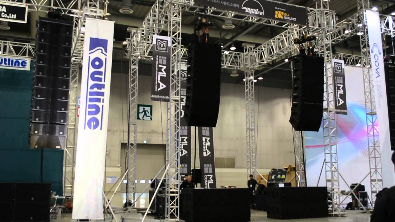 Martin Audio -MLA KOSOUND 5.11.2015  at  KINTEX International Exhibition Center Korea
