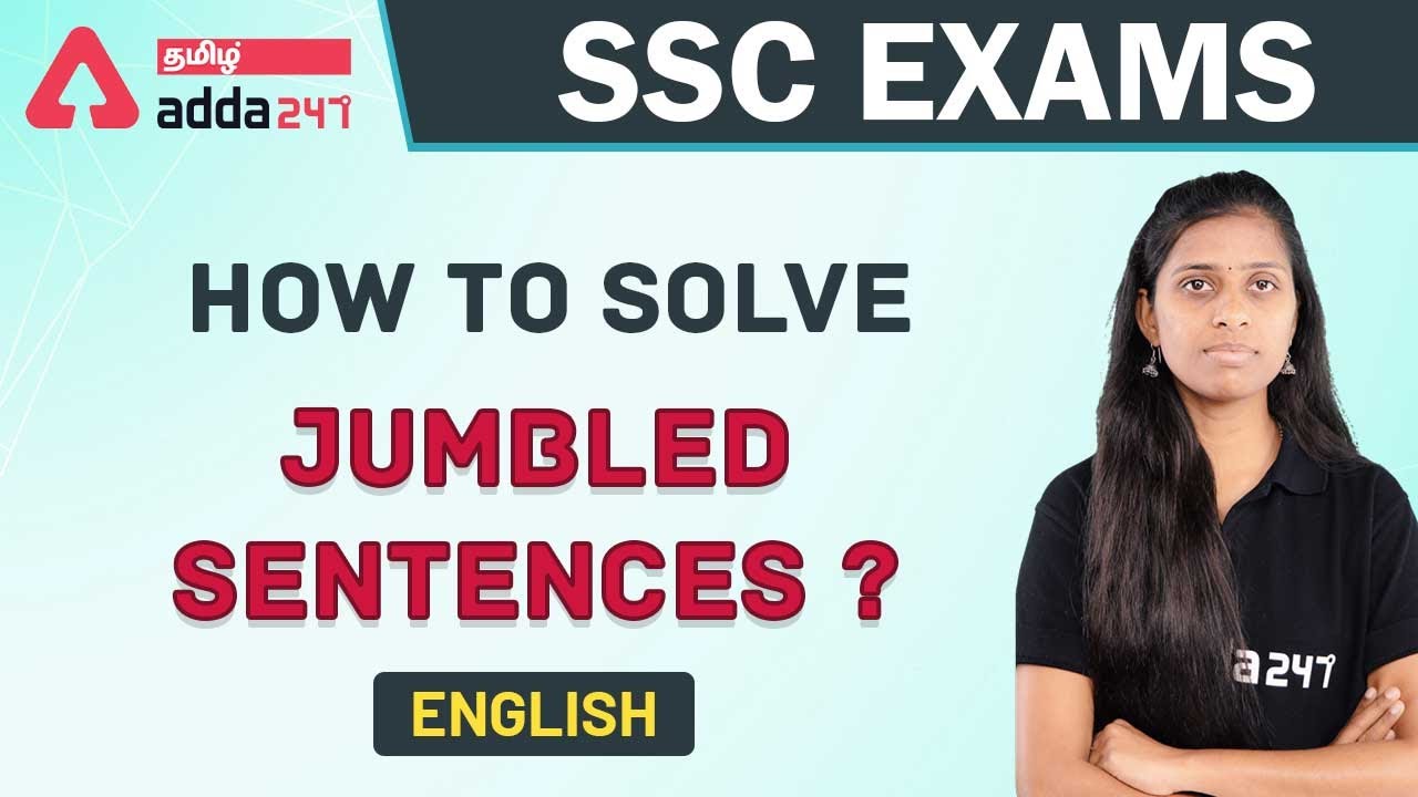 How to solve Jumbled sentences | SSC | CGL | CHSL | Tips & Tricks | in Tamil