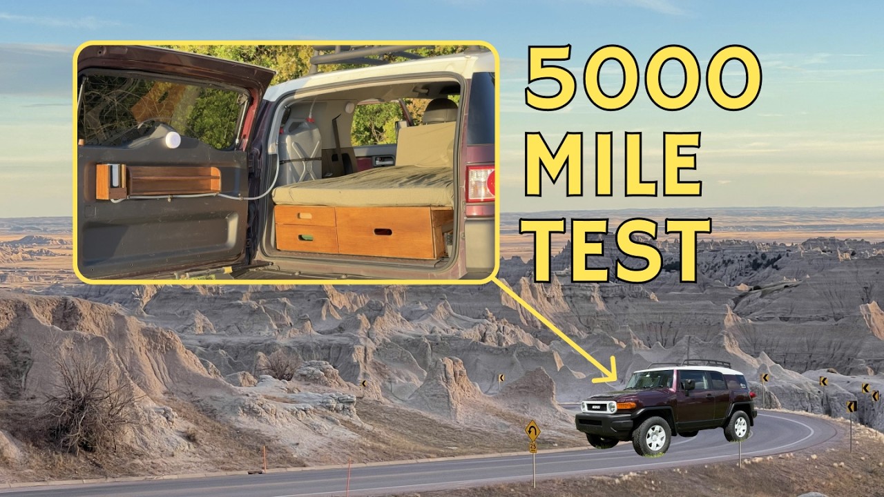 Testing my $600 DIY Car Camper (And Fixing The Things I Don't Like)