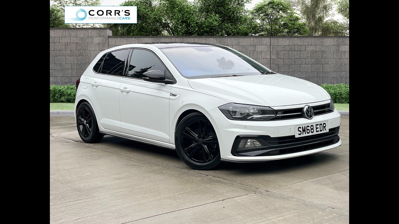 2018 VOLKSWAGEN POLO 1.0 TSI GPF R-Line Hatchback 5dr Petrol Manual Euro 6 (s/s) (115 ps)