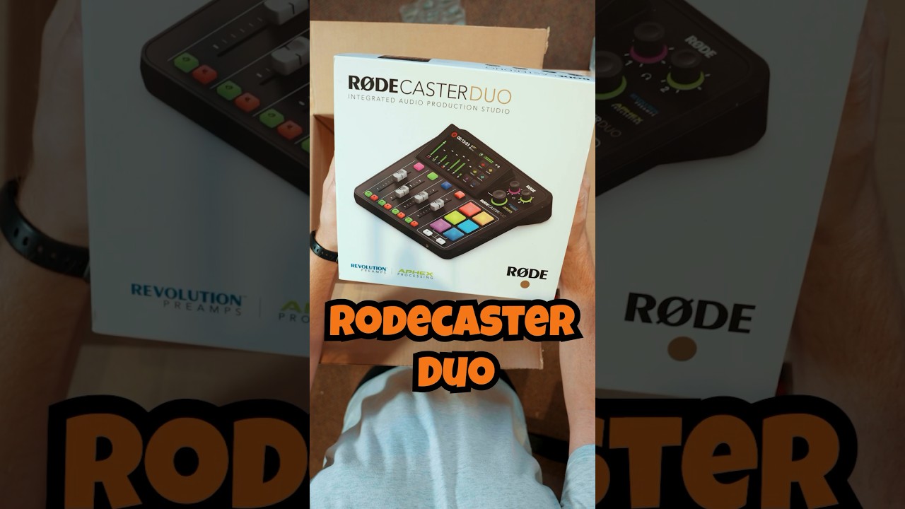 Unboxing the new Rodecaster Duo! 