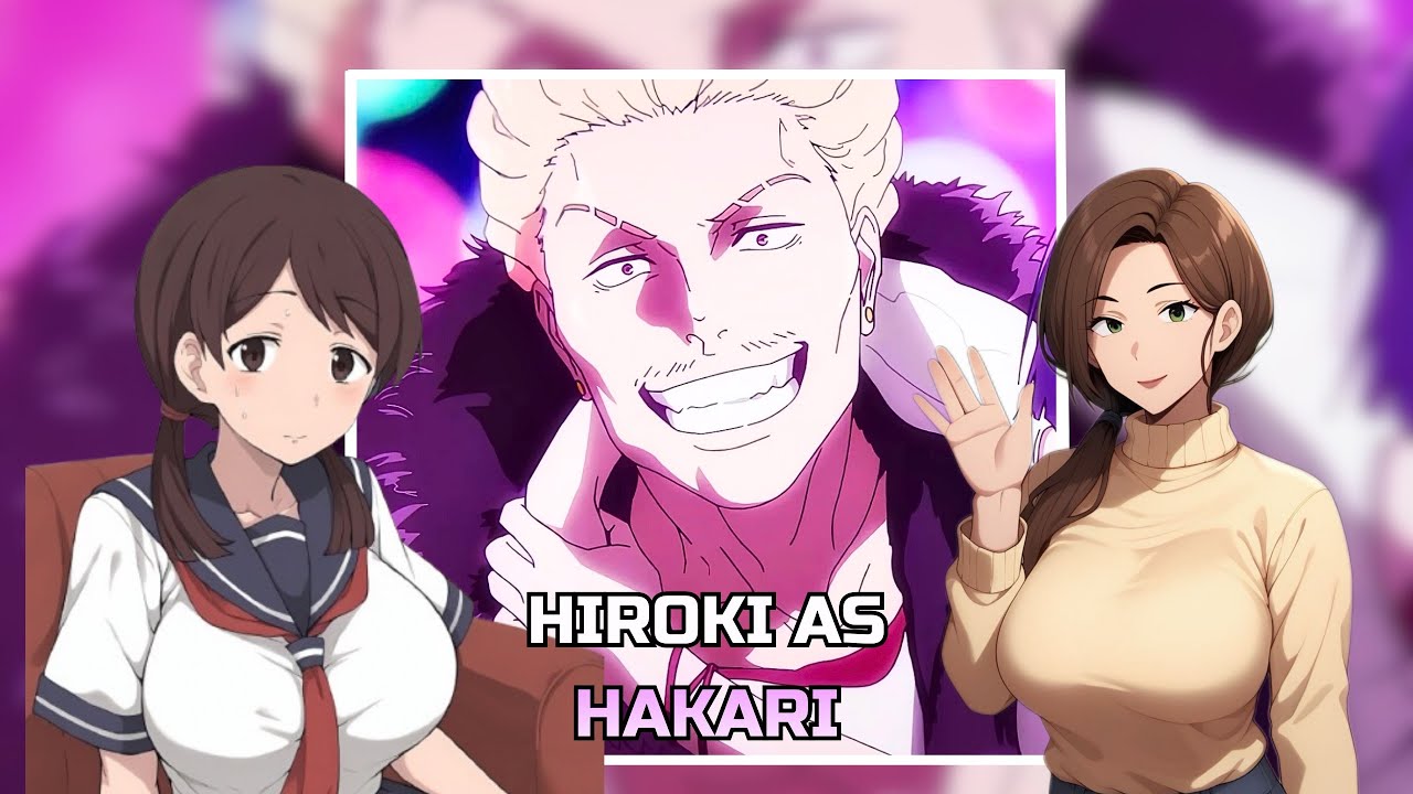 [NTR] Kokujin No Tenkousei React to HIROKI as HAKARI KINJI | JuJutsu Kaisen | Gacha React