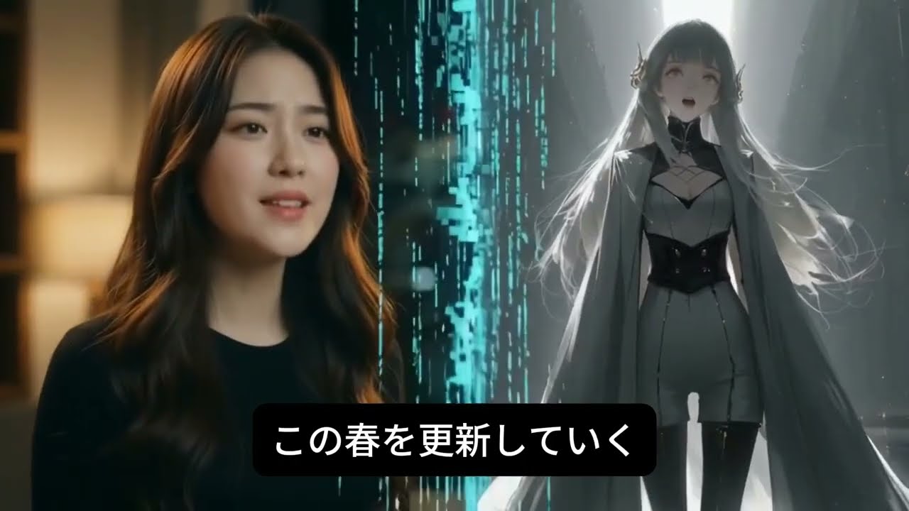 InvisibleGlow #NoaSerina#TechnoPop #80sPop#化粧品CM風#近未来MV #MirrorAesthetic#シンセポップ#春歌＃スプリングソング