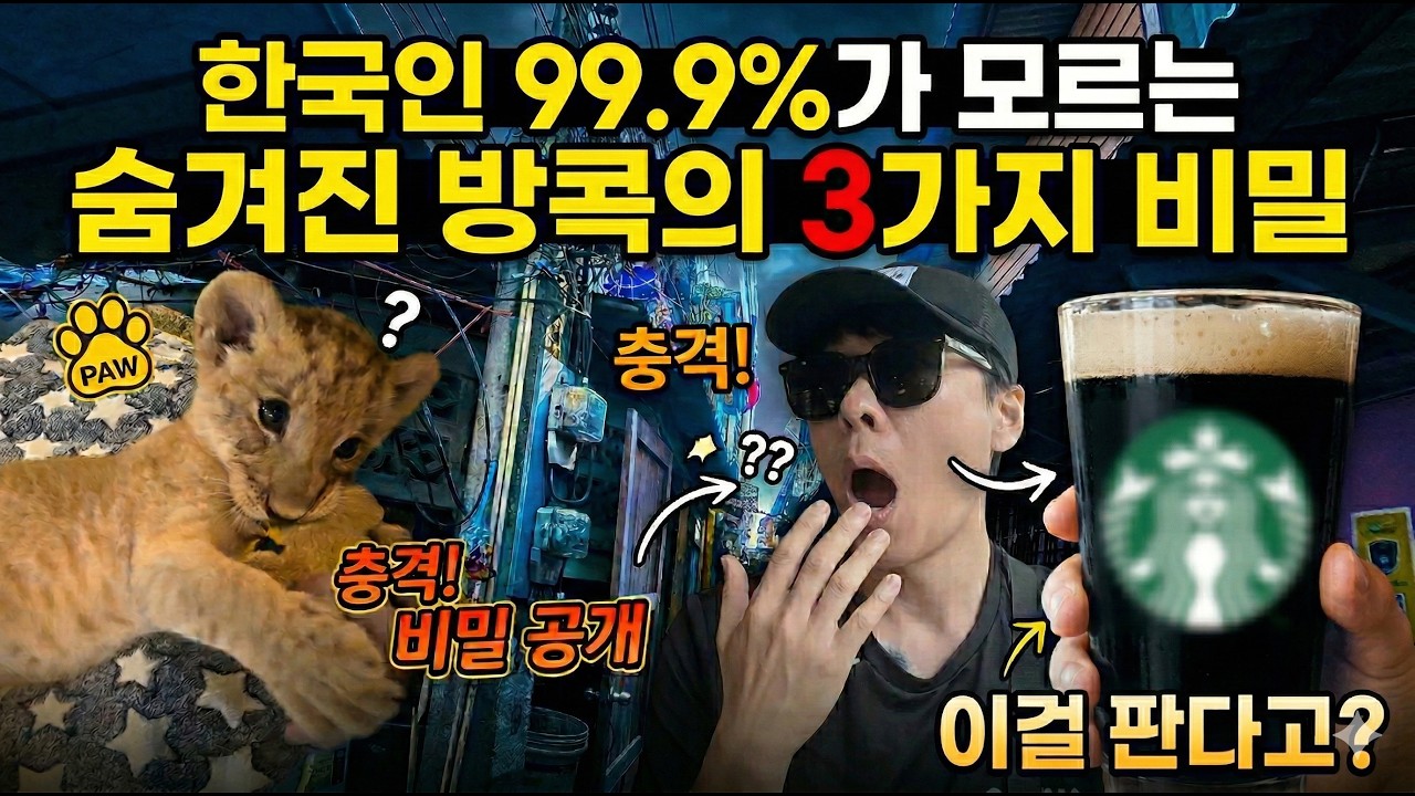 한국인 99 9%가 모르는 숨겨진 방콕의 3가지 비밀 #방콕 #태국여행 #슬럼가