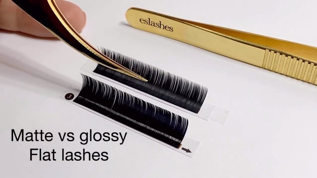 Flat Lashes Matte Vs. Gloss? (Eyelash Extensions)