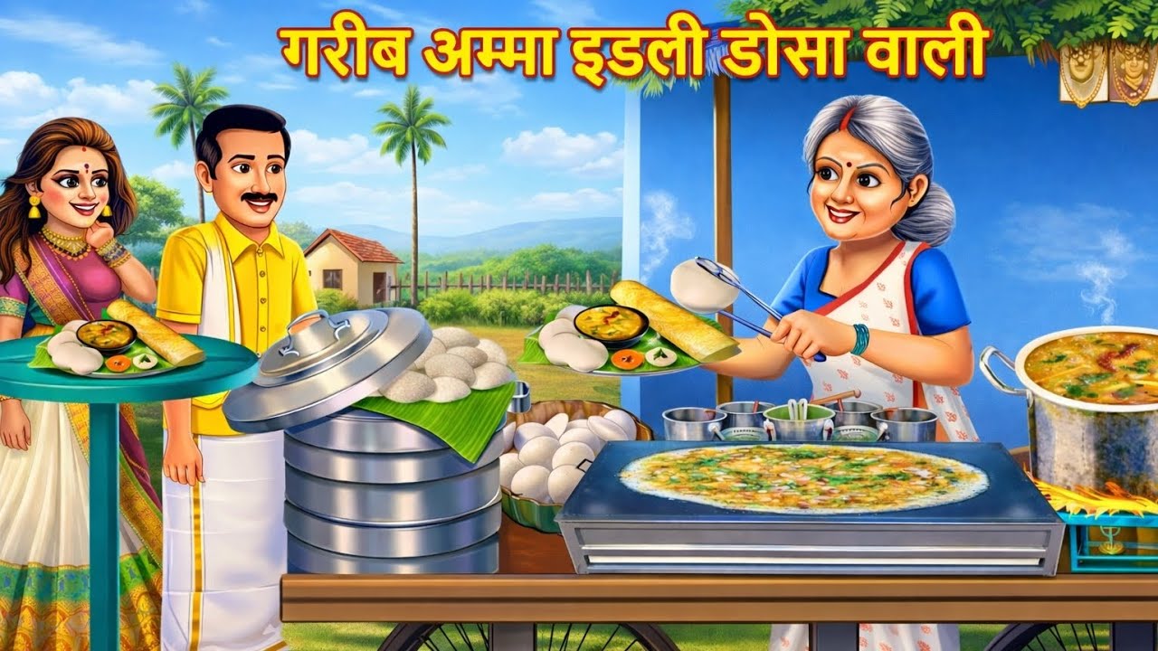 गरीब इडली डोसा वाली | Grib idli dosa wali | Moral Story in Hindi | Hindi Story | Hindi Kahani 