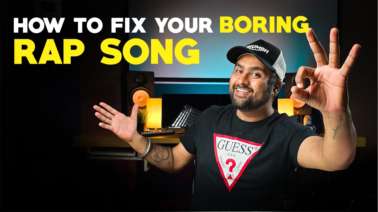 How to FIX your BORING RAP SONG | Just 2 Min Exercise