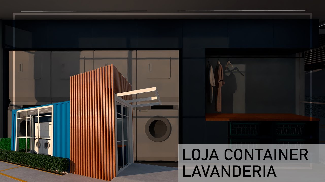 LOJA CONTAINER - LAVANDERIA DE AUTOATENDIMENTO
