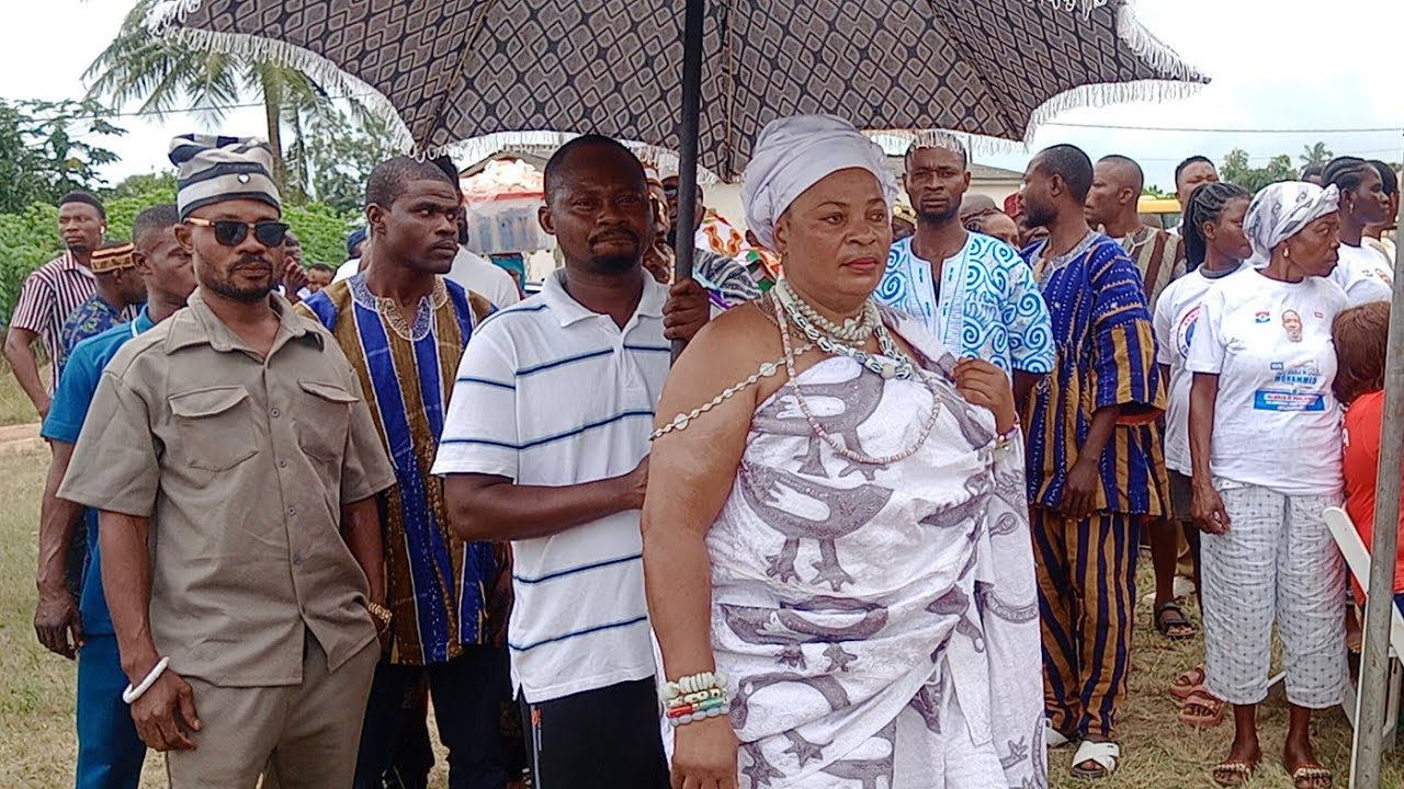 CHIEF'S AND PEOPLE OF DANCHIRA ADDRESSES THE VICE PRESIDENT DR. BAWUMIA