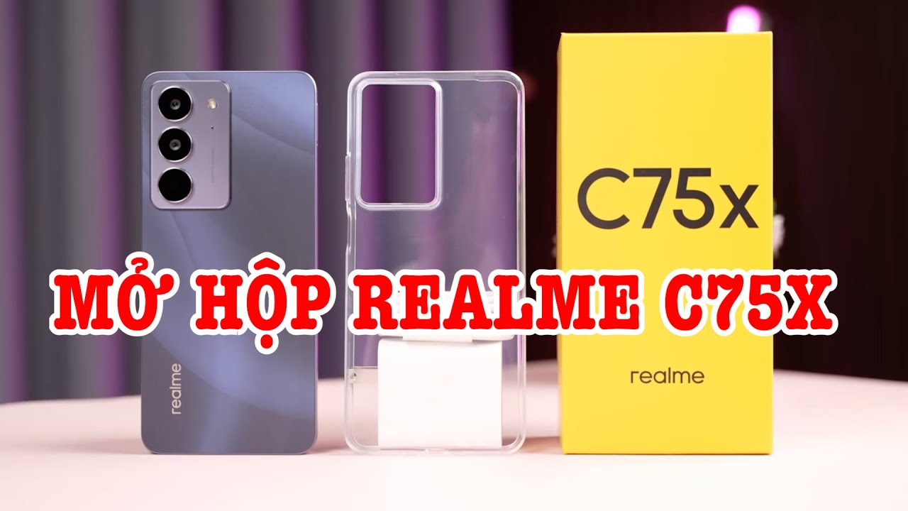 Mở hộp Realme C75x: Hơn 4 triệu SIÊU BỀN, IP69 KHÁNG NƯỚC NÓNG!