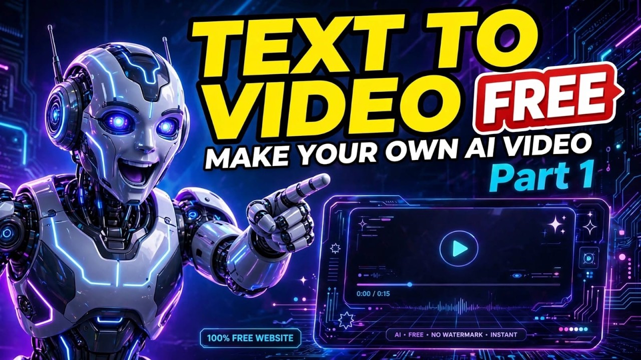 Text to Video Free | Part 1 - Make Your Own AI Video | HumSafar AI Studio