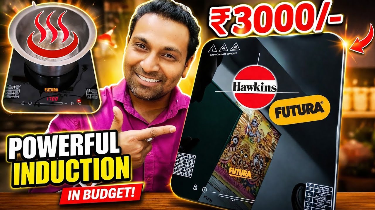 Hawkins Futura 2000W Induction Stove Unboxing & Review 🔥 | best induction in budget 2026 ⚡⚡