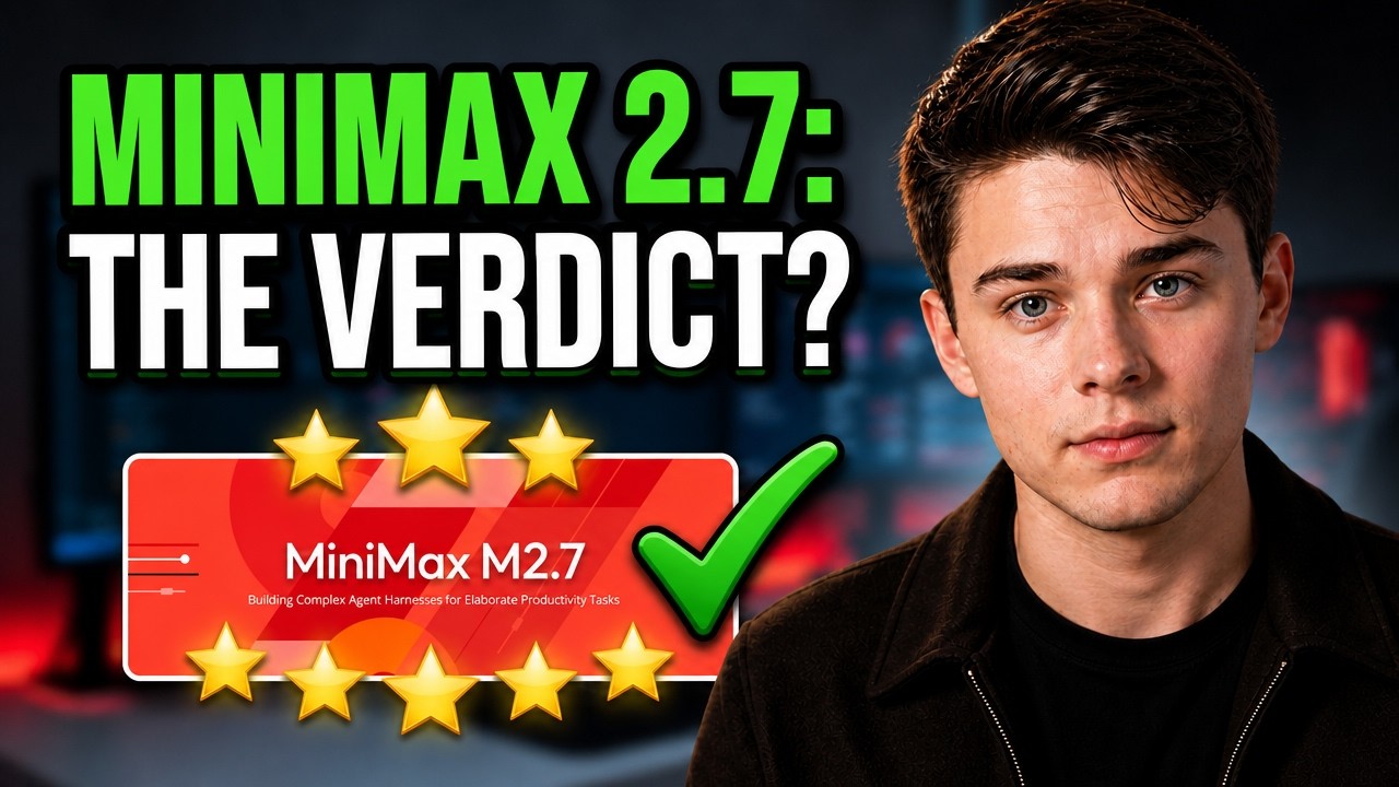 MiniMax M2.7 IS INSANE! Best Agentic/Coding Model! Beats Opus 4.6 and 50x Cheaper! (Fully Tested)
