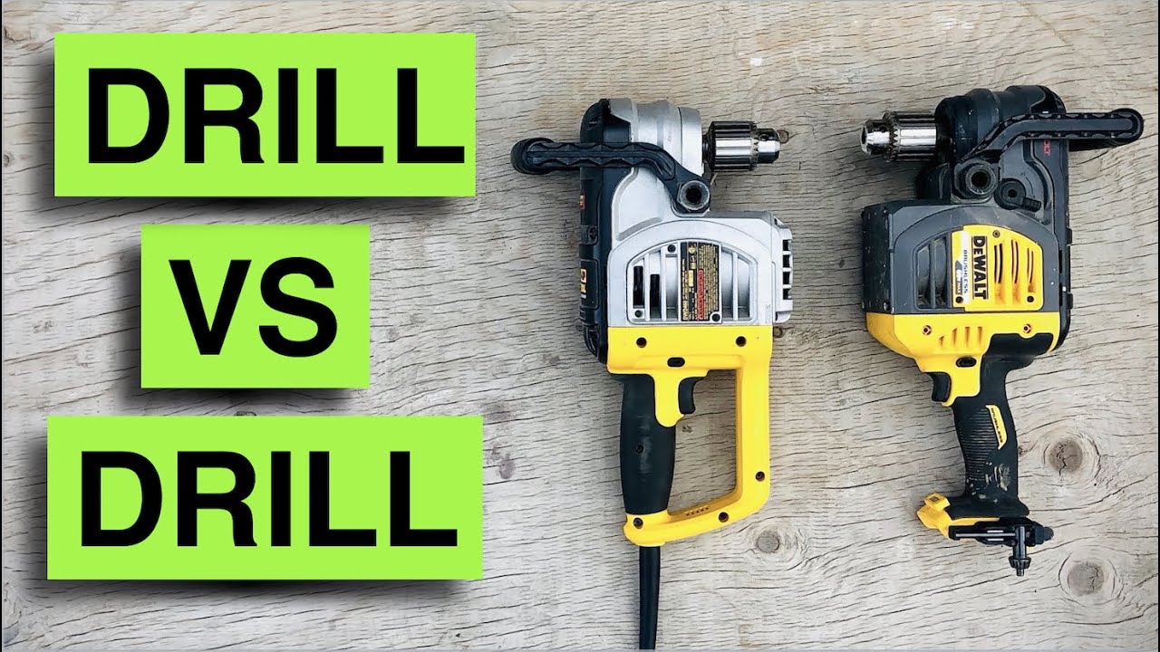 Corded or Cordless? Which Joist Drill to Get - Dewalt DWD460 vs DCD460 Hole Hawg Review
