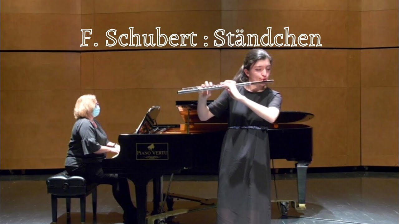 F. Schubert - Ständchen (Serenade) For Flute and Piano