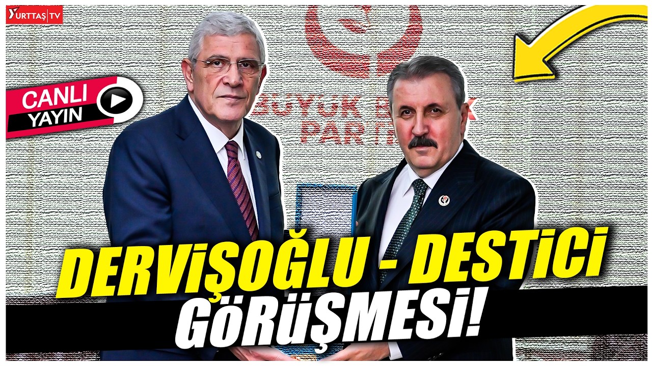 Büyük Birlik Partisi Genel Başkanı Mustafa Destici'den Müsavat Dervişoğlu'na ziyaret! #canlıyayın