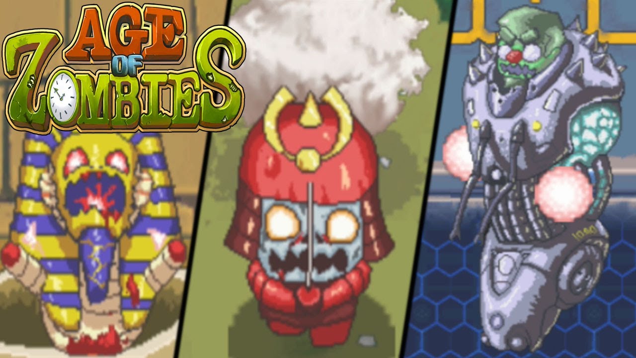 Age of Zombies // All Bosses