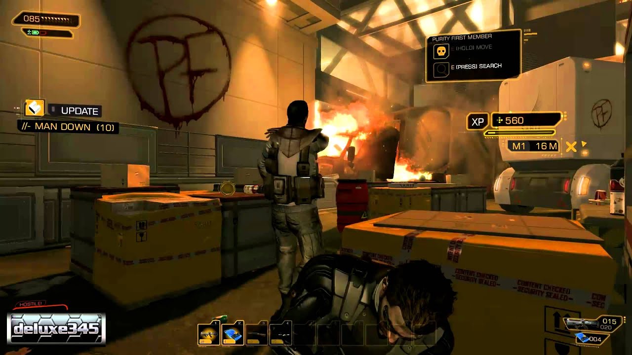 Deus Ex: Human Revolution Gameplay (PC HD)